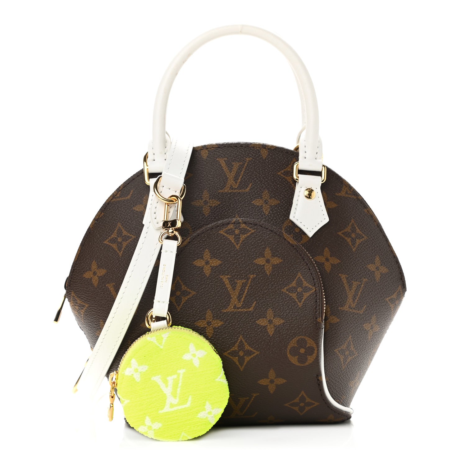 Louis Vuitton Monogram LV Match Ellipse BB White 1 of 9