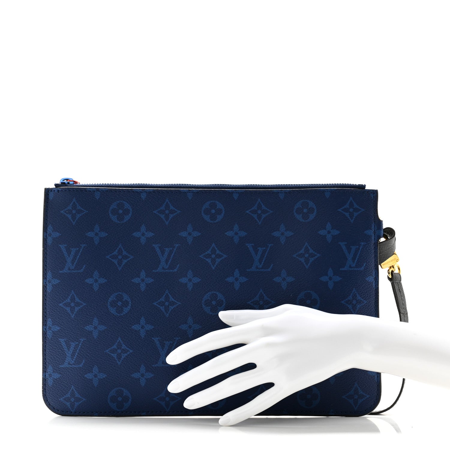 Louis Vuitton Monogram Cabas Light Pochette Pacific Blue 2 of 8
