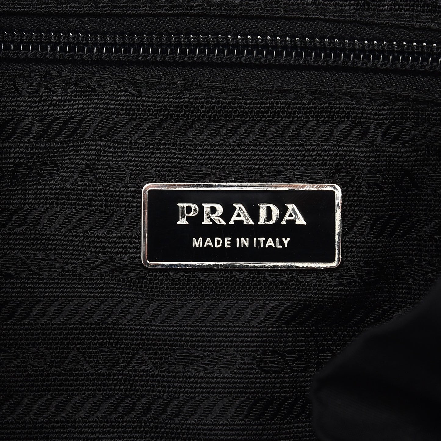 Nylon Vela Medium Backpack Black