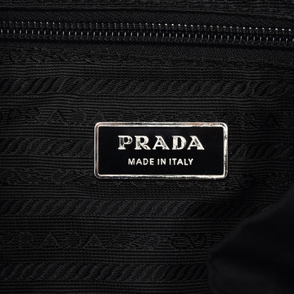 Prada Nylon Vela Medium Backpack Black 6 of 12