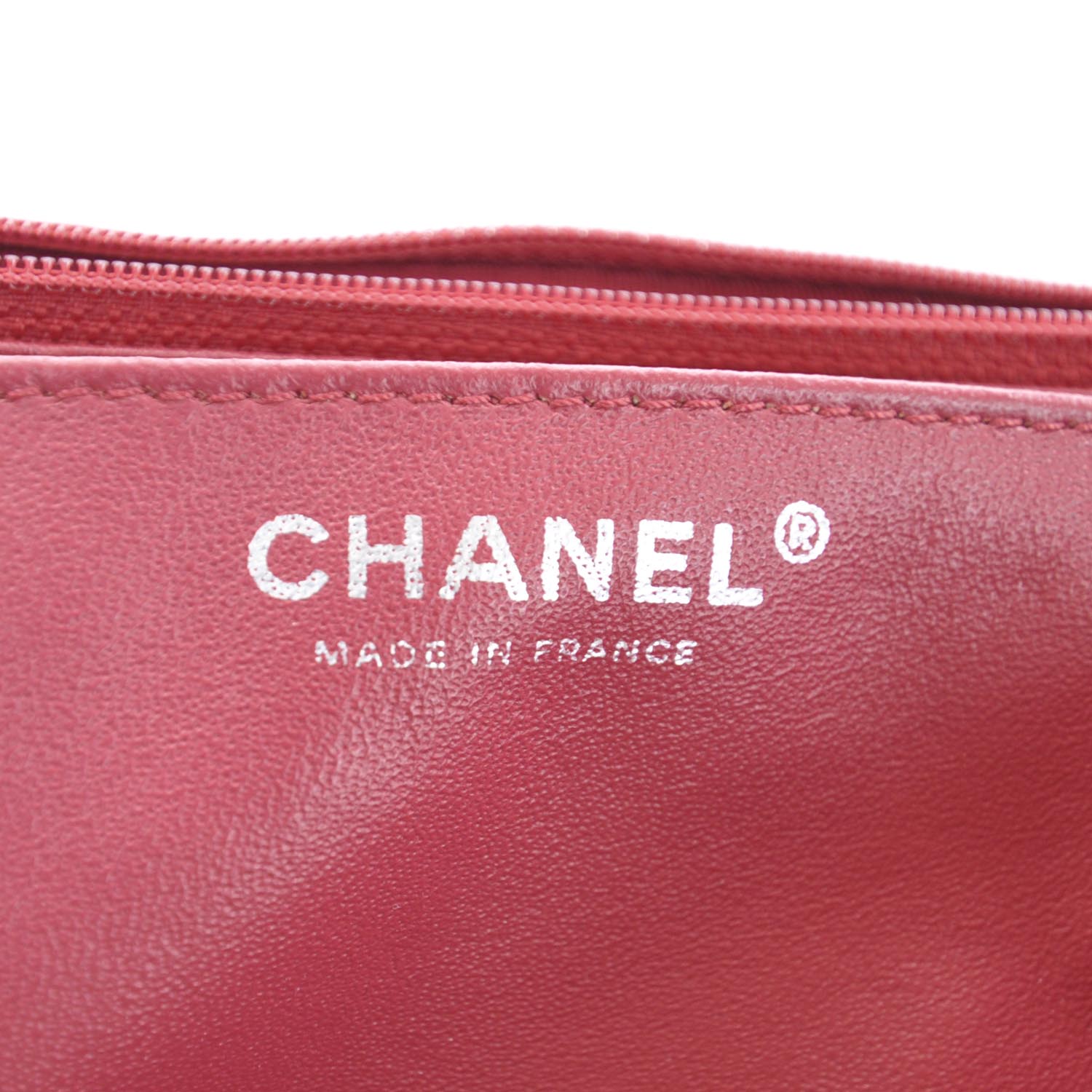 Chanel Caviar Maxi Flap Fuchsia 9 of 10