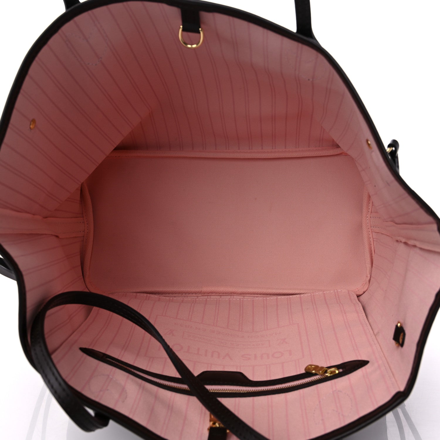 Louis Vuitton Damier Ebene Neo Neverfull MM Rose Ballerine 5 of 10