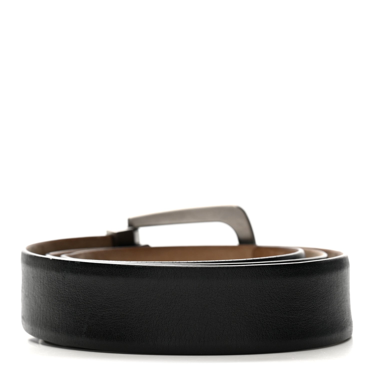 Chanel Calfskin Belt 95 38 Black 2 of 7
