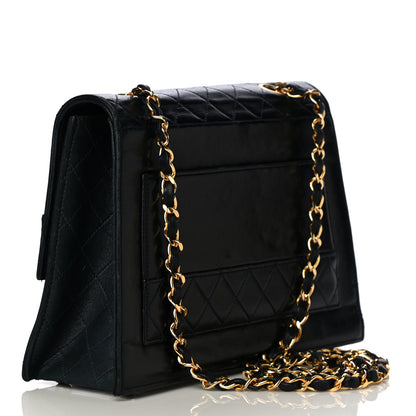 Chanel Lambskin Quilted Jumbo Single Flap Black 3 of 24