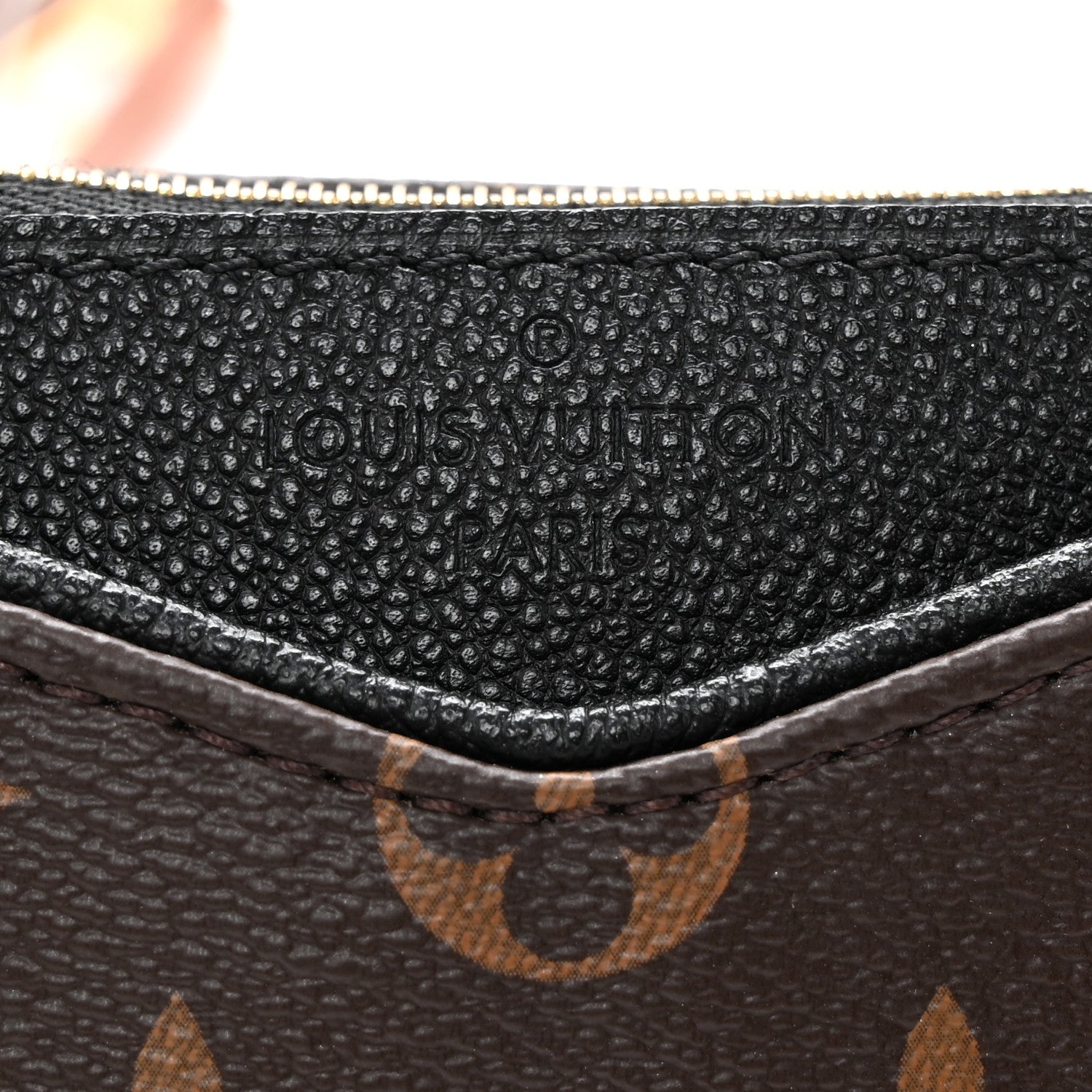 Louis Vuitton Monogram Pallas Clutch Black 7 of 13