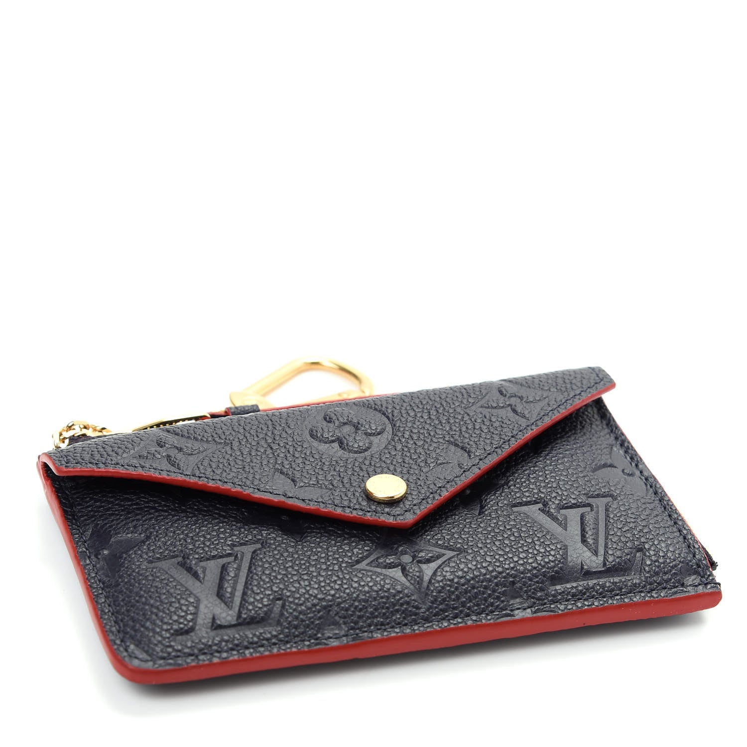 Louis Vuitton Empreinte Recto Verso Card Holder Marine Rouge 4 of 8