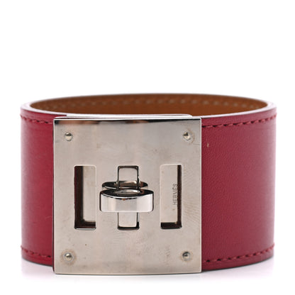 Hermes Tadelakt Kelly Dog Bracelet Rubis 1 of 3