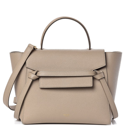 Celine Grained Calfskin Micro Belt Bag Light Taupe 1 of 9