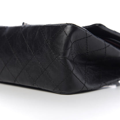Chanel Aged Calfskin Quilted 2.55 Reissue 225 Flap Black 9 of 11