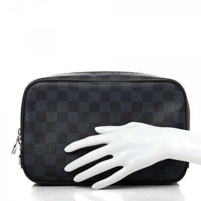 Louis Vuitton Damier Cobalt Toilet Pouch GM 2 of 7