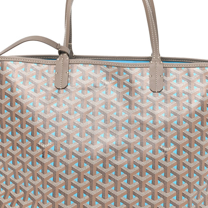 Goyard Goyardine Saint Louis Claire Voie PM Grege Turquoise 9 of 11