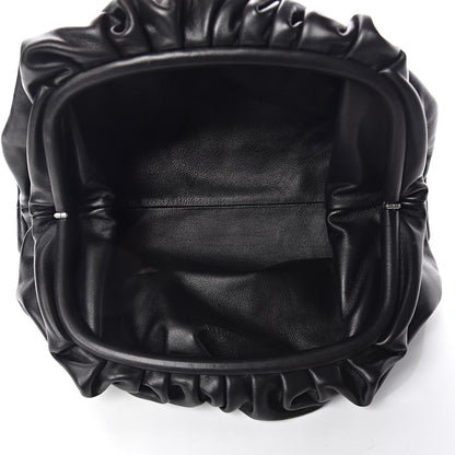 Bottega Veneta Smooth Butter Calf The Pouch Oversized Clutch Black 5 of 7