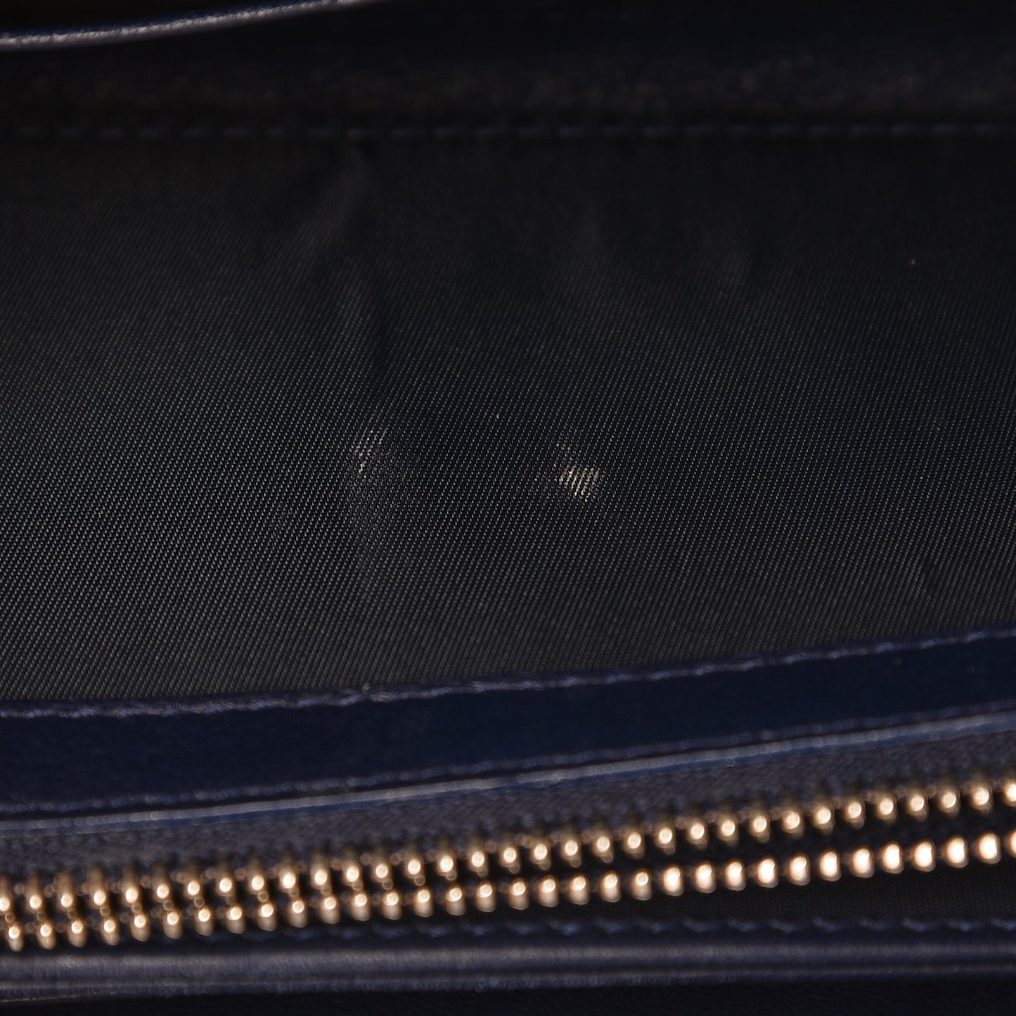 Patent Cannage Lady Dior Continental Zip Wallet Blue