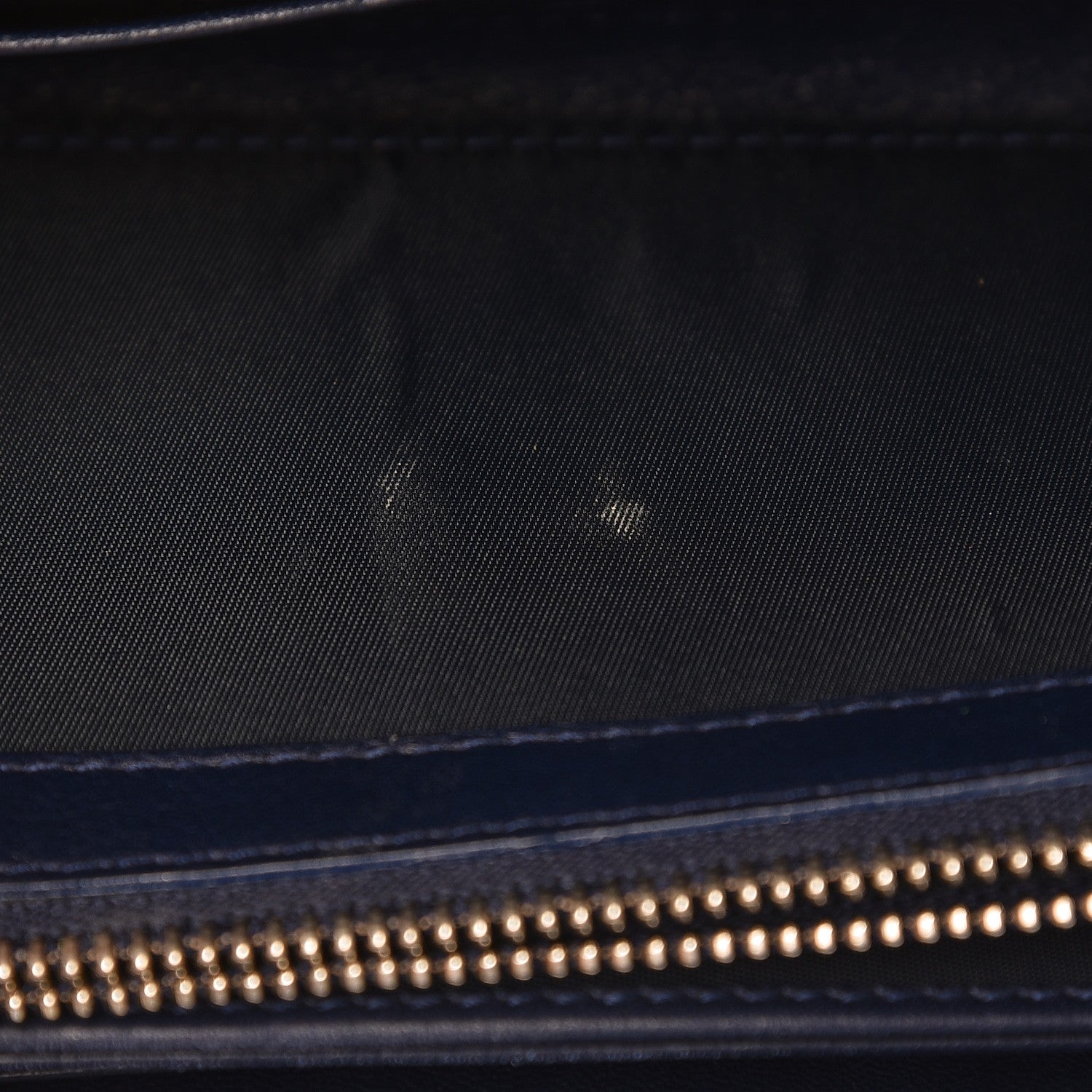 Christian Dior Patent Cannage Lady Dior Continental Zip Wallet Blue 8 of 9