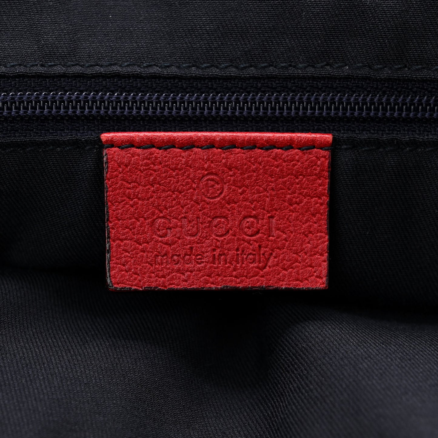 Monogram Medium Abbey Convertible Tote Navy Red
