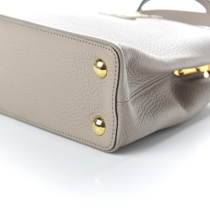 Louis Vuitton Taurillon Capucines BB Galet 7 of 9