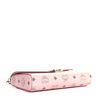 MCM Visetos Monogram Medium Millie Crossbody Bag Soft Pink 3 of 11