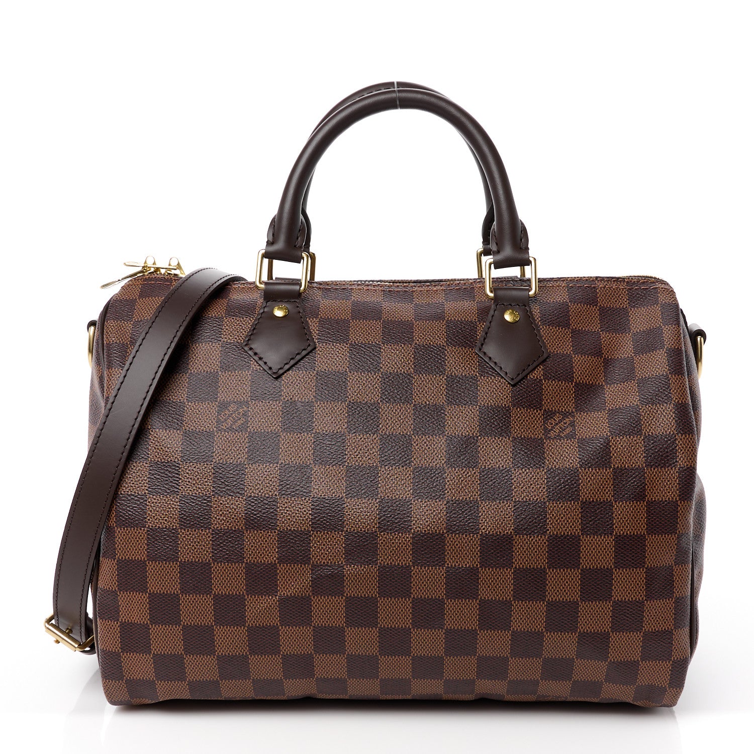 Louis Vuitton Damier Ebene Speedy Bandouliere 30 1 of 12