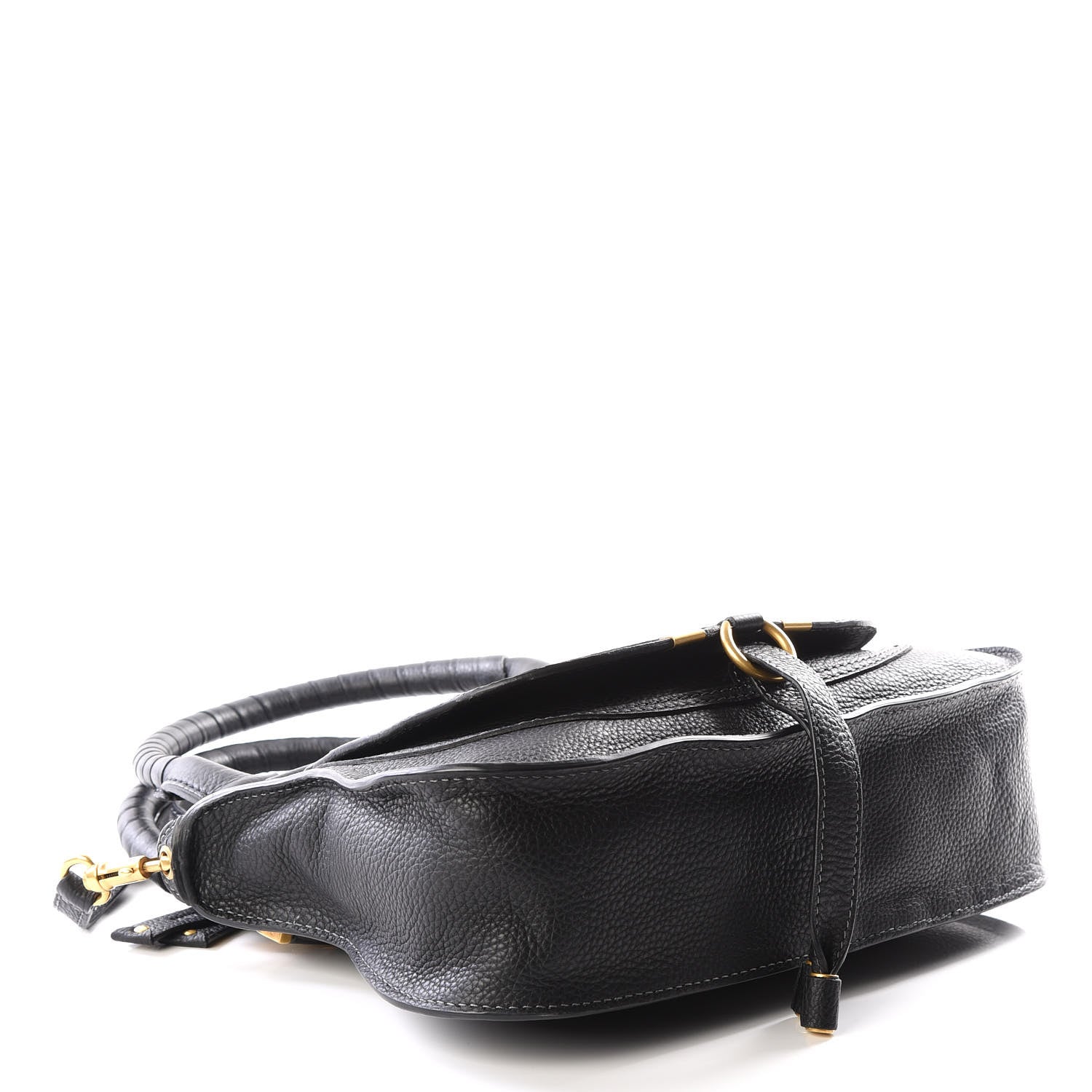 Chloe Calfskin Small Marcie Satchel Black 3 of 11