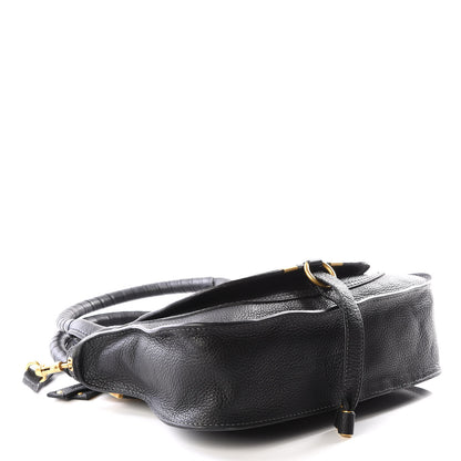 Chloe Calfskin Small Marcie Satchel Black 3 of 11