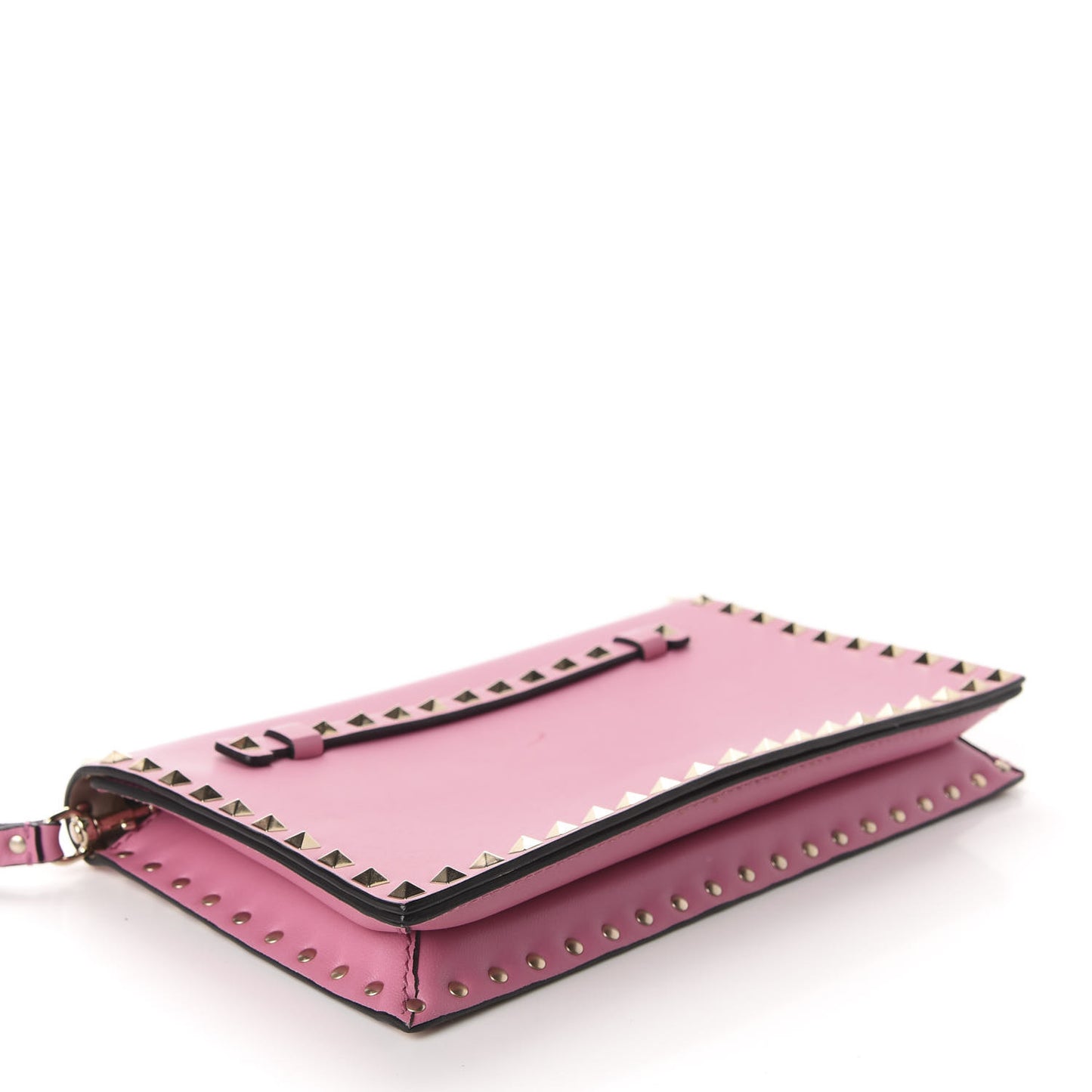 Nappa Rockstud Wristlet Clutch Ninphea