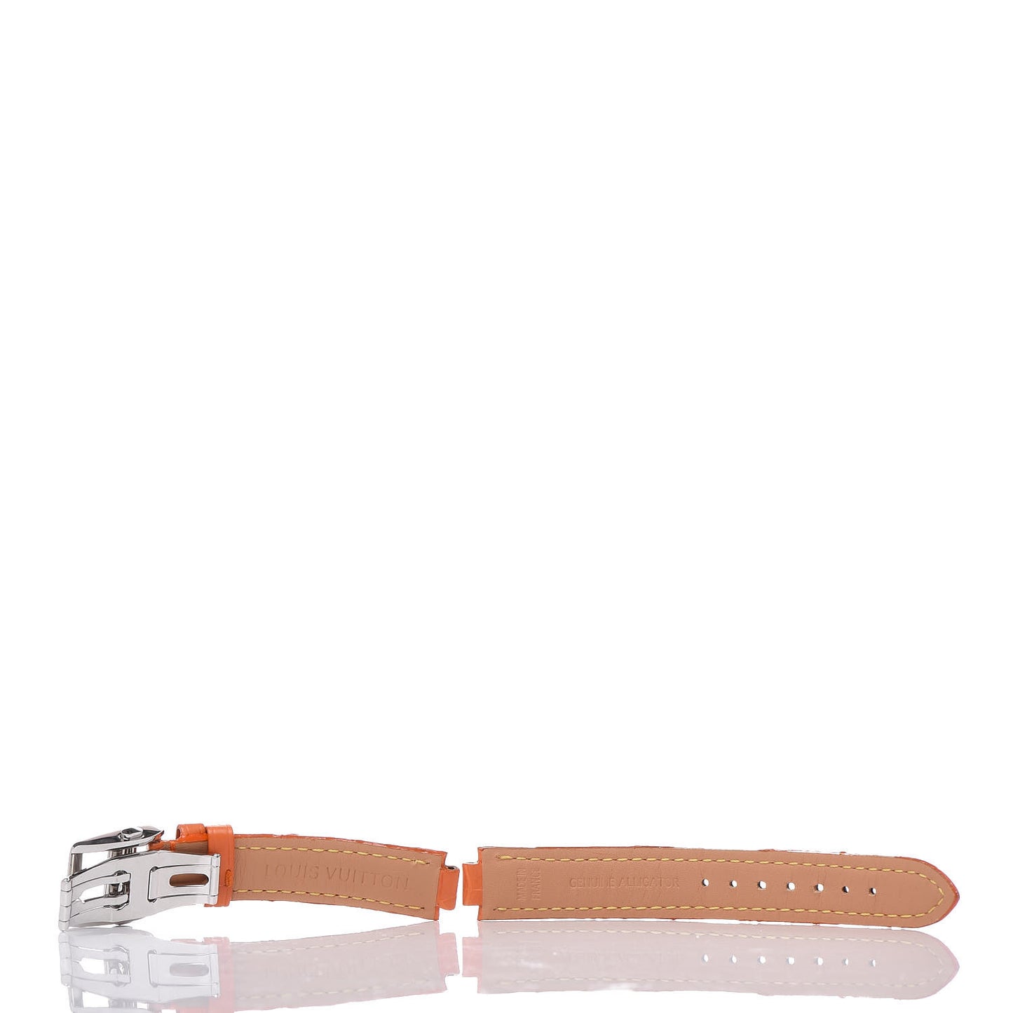 Stainless Steel Alligator 28mm Tambour Murakami Quartz Watch