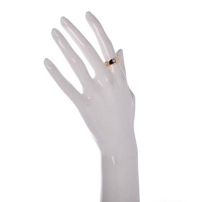 Cartier 18K Yellow Gold 3 Diamond 5.5mm LOVE Ring 50 5.25 2 of 6