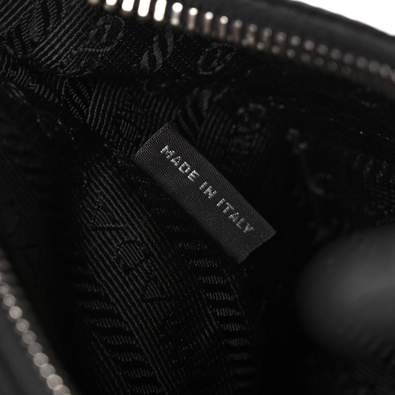 Prada Nylon Re-Edition 2005 Shoulder Bag Black 7 of 17