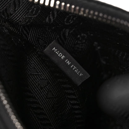 Prada Nylon Re-Edition 2005 Shoulder Bag Black 7 of 17