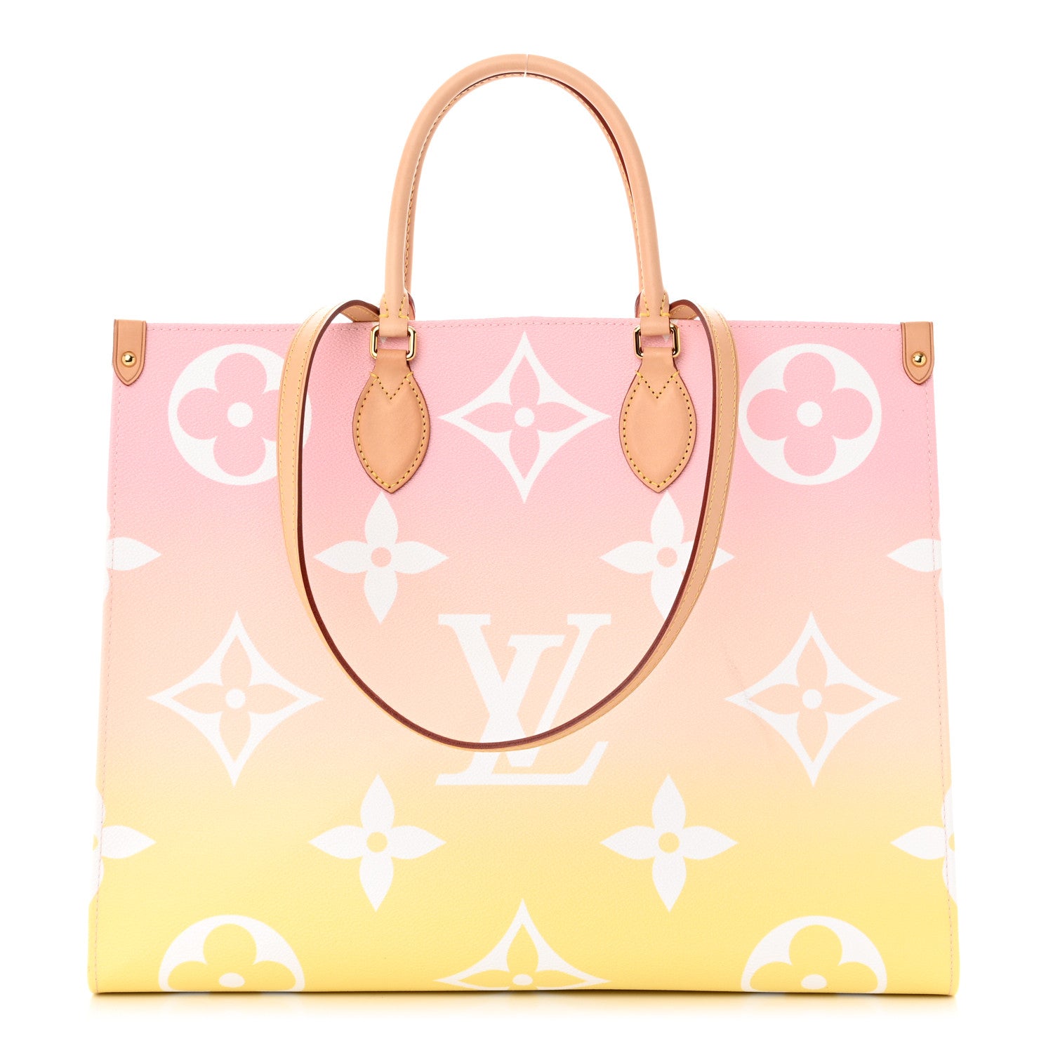 Louis Vuitton Monogram Giant By The Pool OnTheGo GM Light Pink 1 of 11