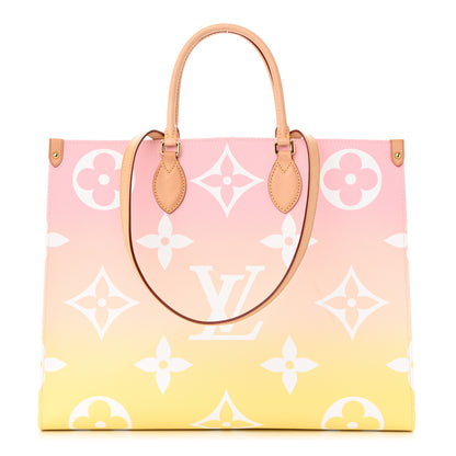 Louis Vuitton Monogram Giant By The Pool OnTheGo GM Light Pink 1 of 11