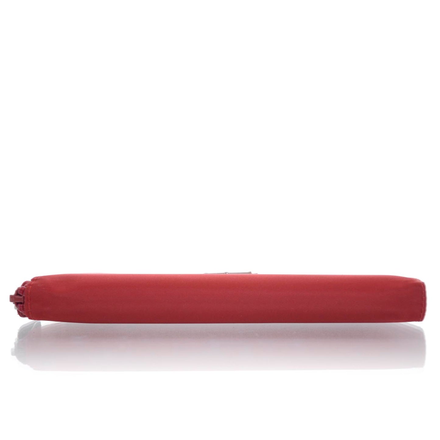 Tessuto Nylon Zip Around Wallet Red