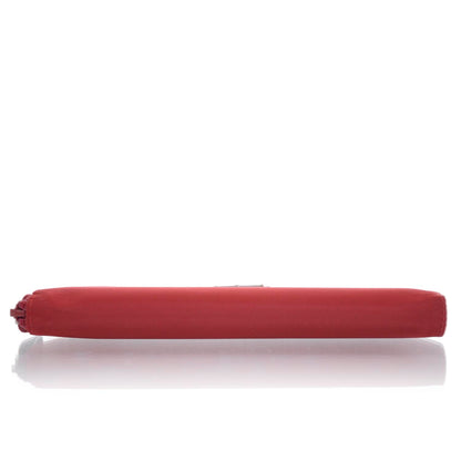 Prada Tessuto Nylon Zip Around Wallet Red 5 of 9