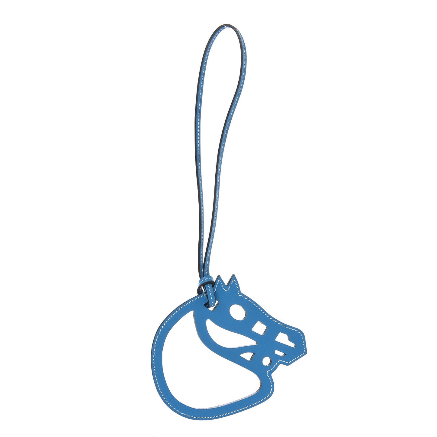 Swift Paddock Cheval Horse Bag Charm Bleu Zanzibar