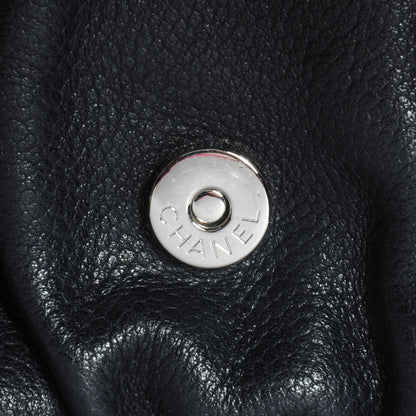 Chanel Caviar Half Moon Wallet On Chain WOC Black 10 of 10