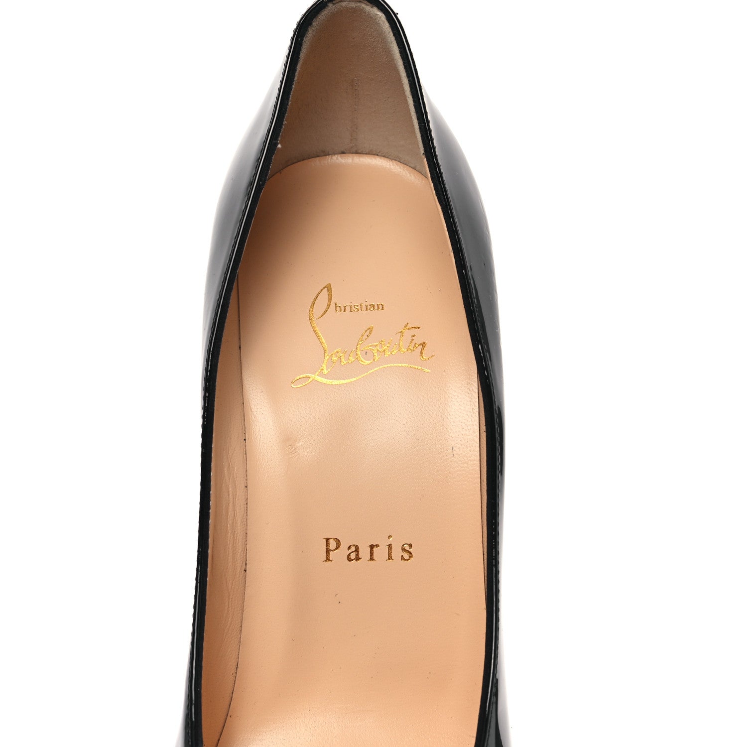 Christian Louboutin Patent So Kate 120 Pumps 38.5 Black 7 of 8