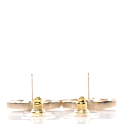 Chanel Pearl CC Earrings Gold 3 of 4