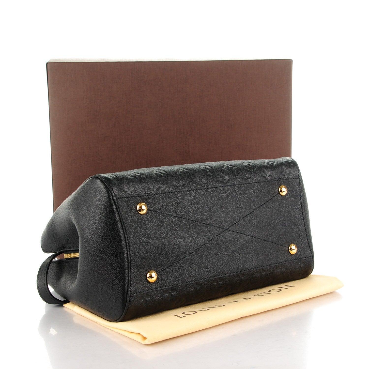 Louis Vuitton Empreinte Montaigne GM Black 4 of 8
