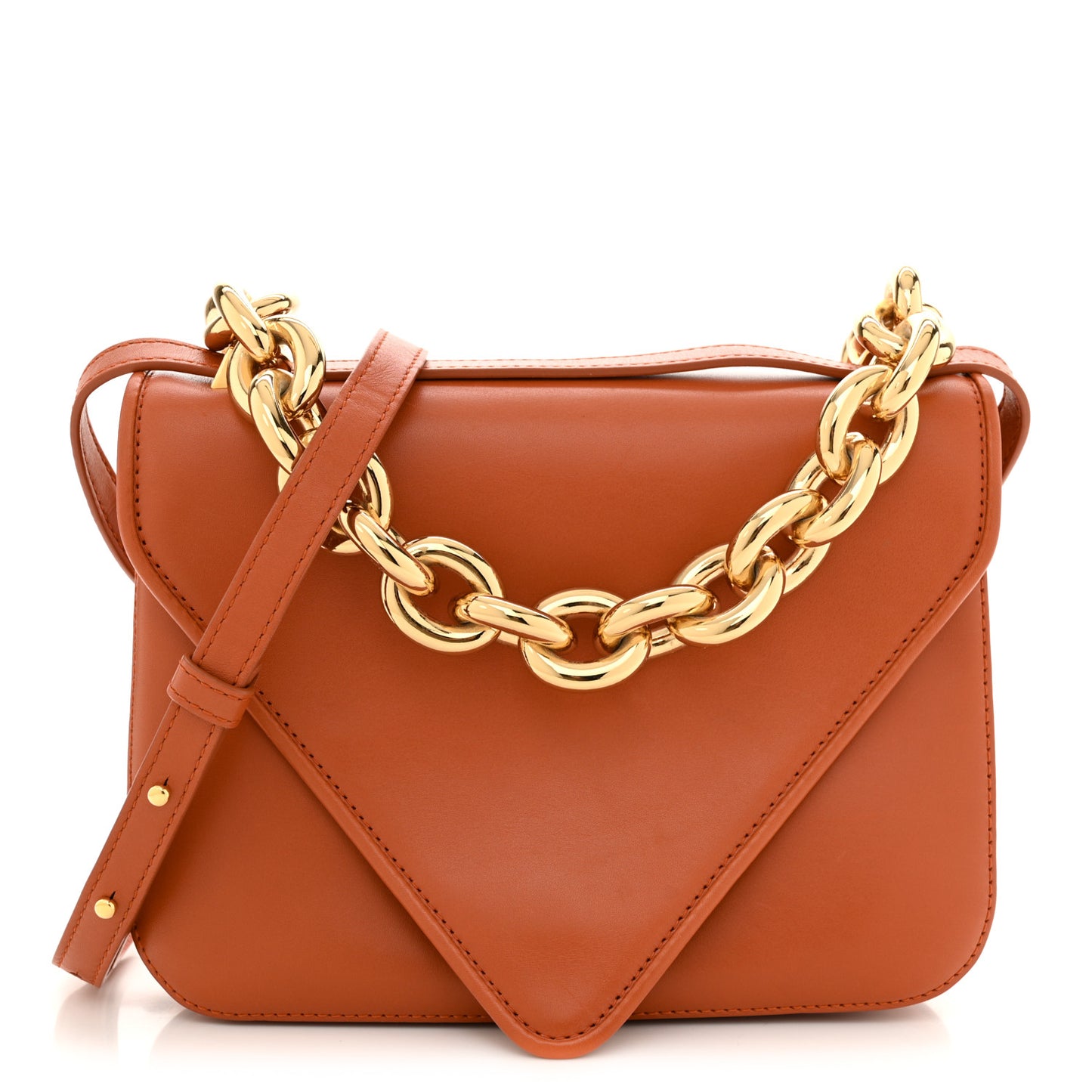 Calfskin Mount Envelope Bag Maple