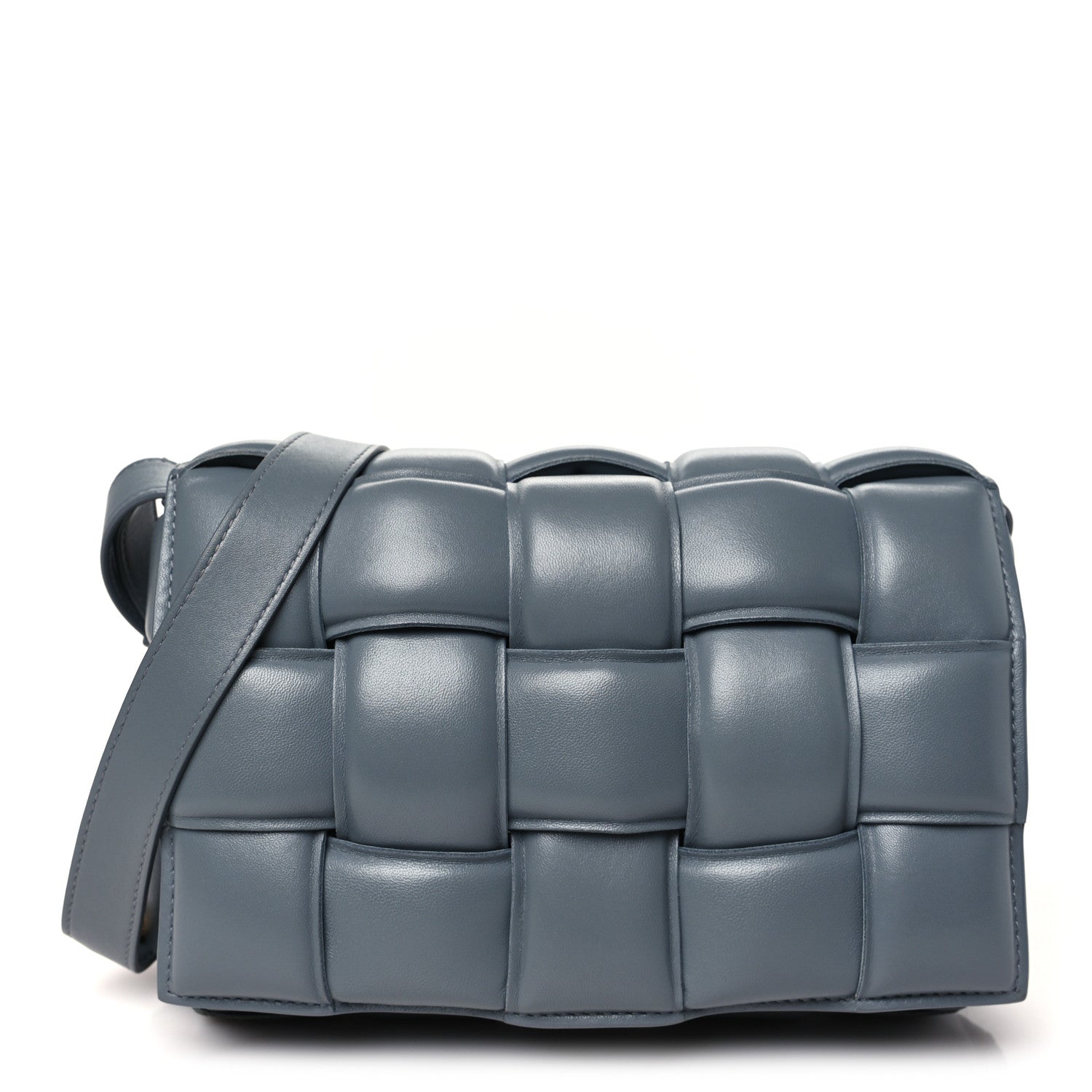 Bottega Veneta Nappa Maxi Intrecciato Padded Cassette Crossbody Bag Thunder 1 of 11