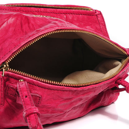 Givenchy Tumbled Sheepskin Mini Pandora Cherry 9 of 9