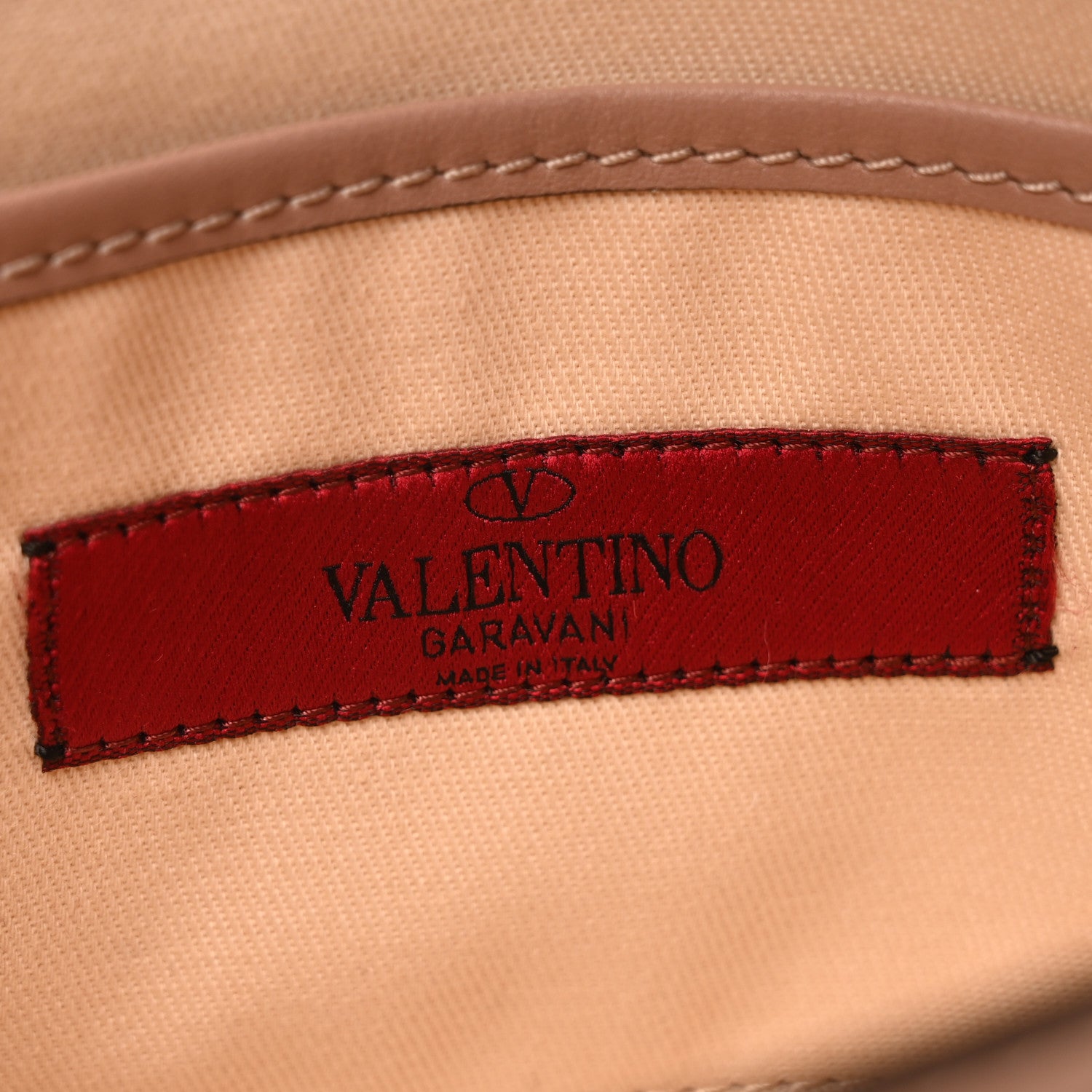 Valentino Garavani Vitello Medium Rockstud Flip Lock Crossbody Bag Poudre 6 of 9