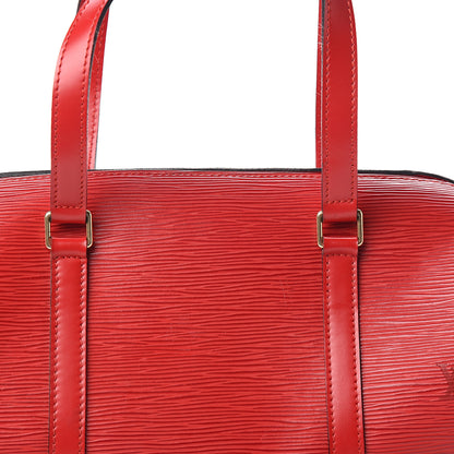 Louis Vuitton Epi Soufflot Castillan Red 9 of 9