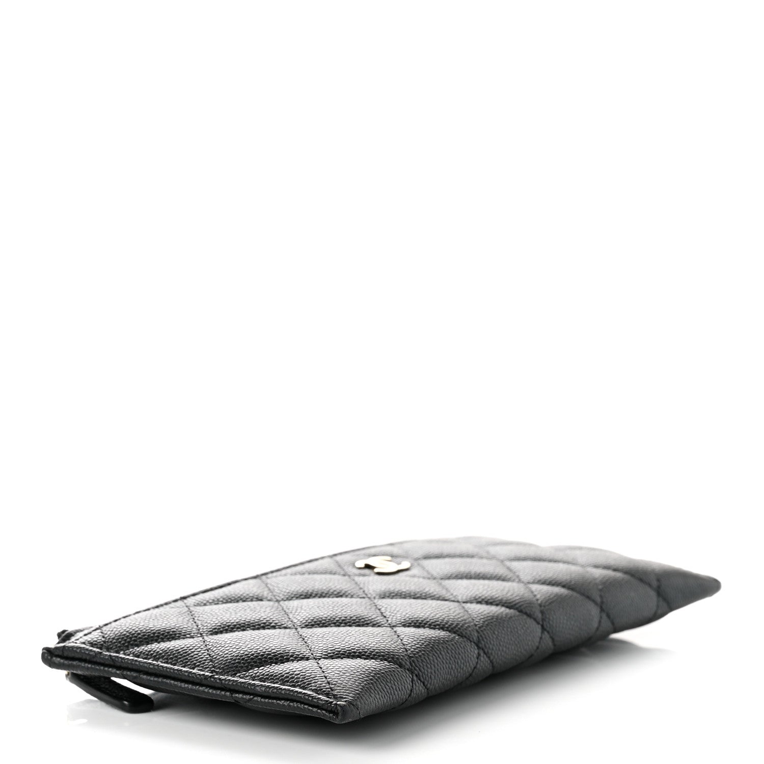 Chanel Caviar Quilted Classic Zip Pouch Black 4 of 8