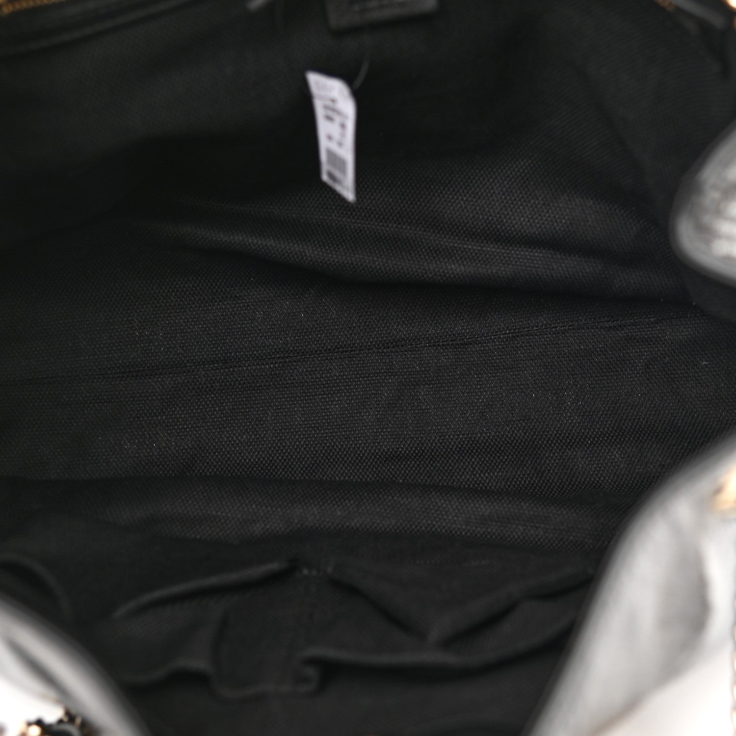 Gucci Patent Medium Soho Chain Shoulder Bag Black 5 of 10