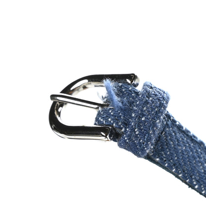 Chanel Denim Chain Sandals 39 Blue 9 of 9