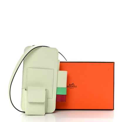 Hermes Epsom Hermesway Phone Case Vert Fizz 7 of 7