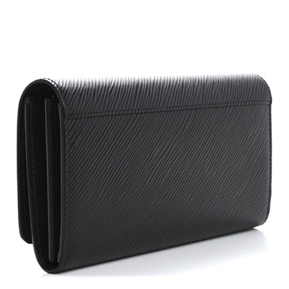 Louis Vuitton Epi Twist Wallet Black 3 of 7