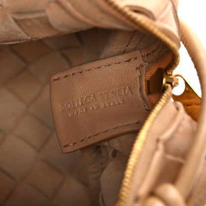 Bottega Veneta Nappa Intrecciato Mini Loop Camera Bag Almond 6 of 9