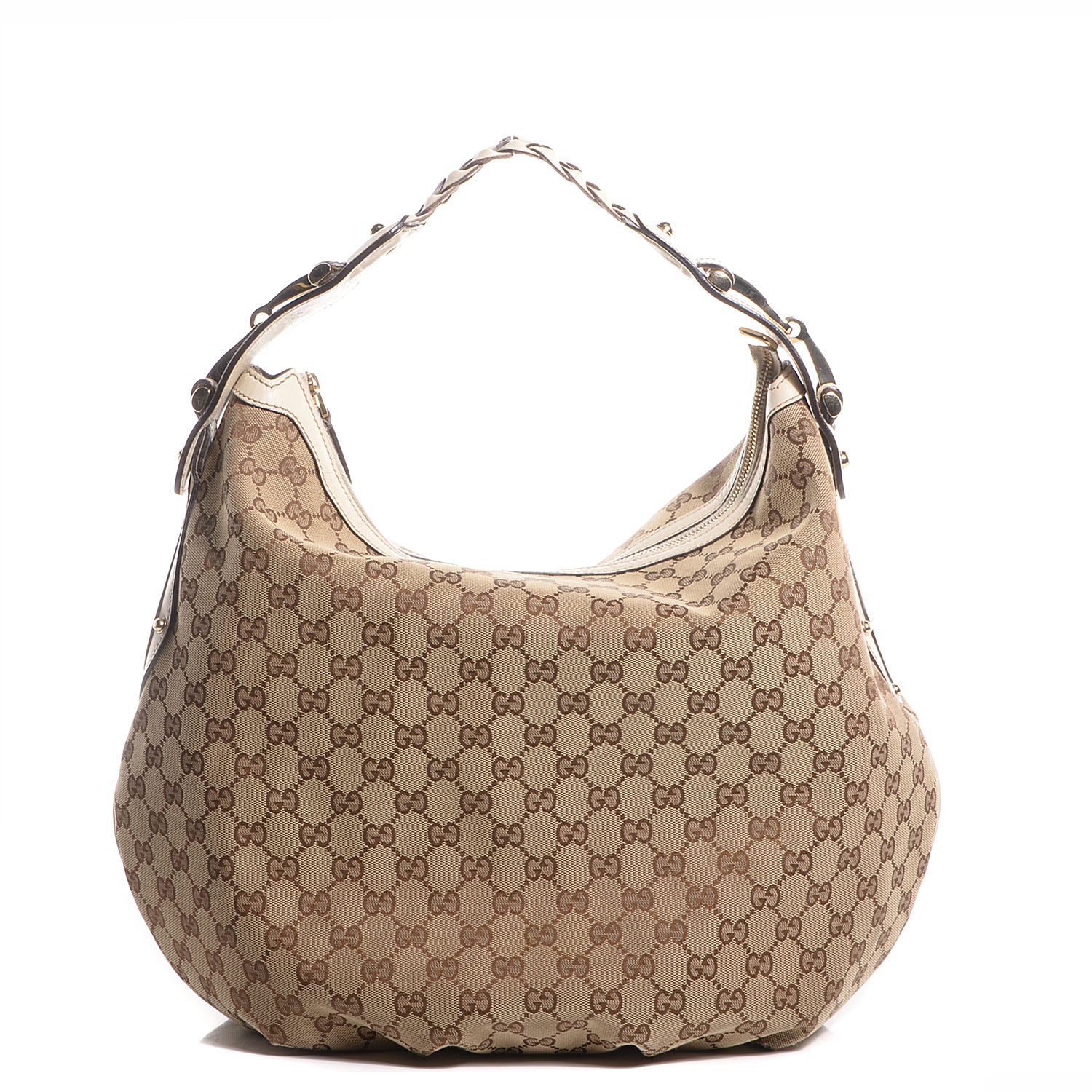 Gucci Monogram Medium Pelham Hobo Off White 1 of 7